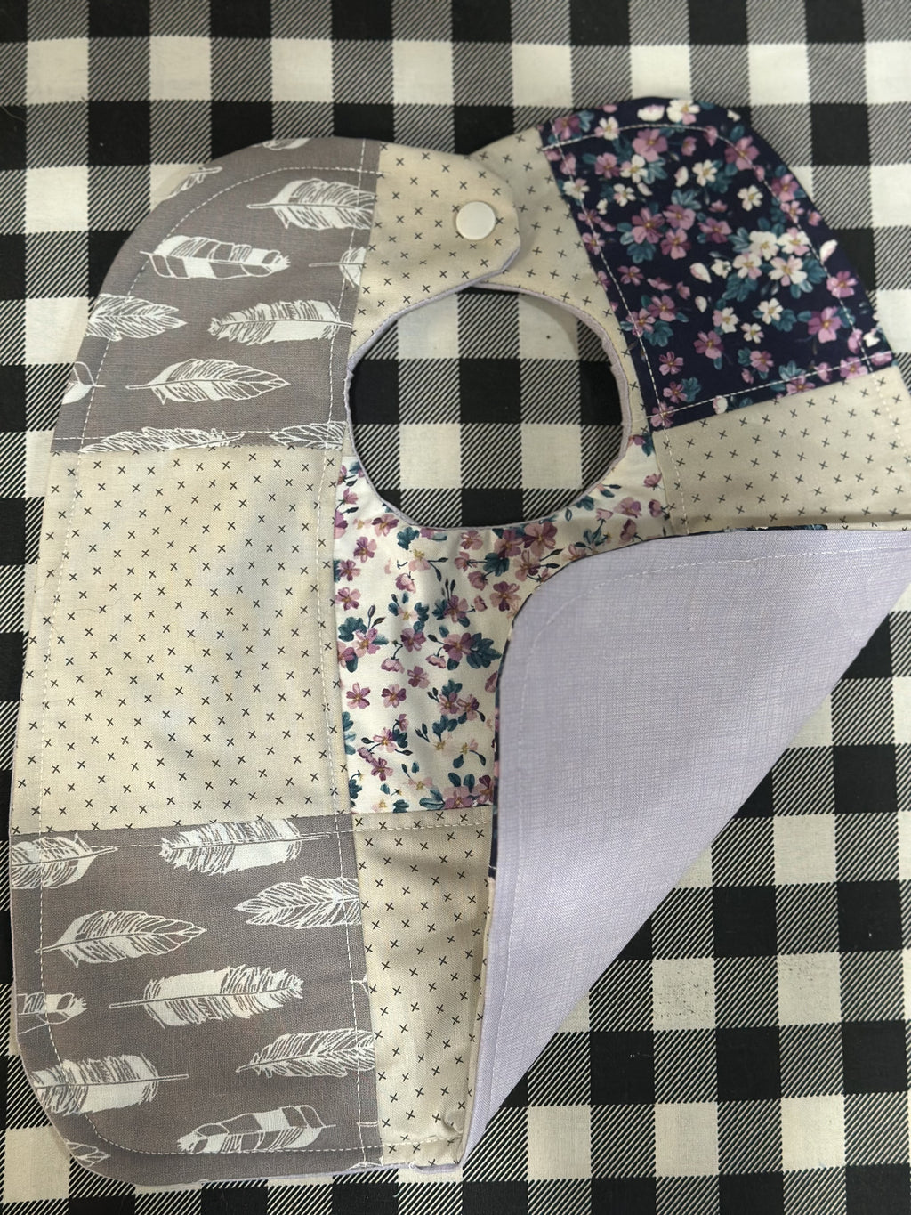 Quilted Baby Bib