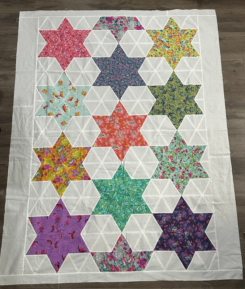 Rhombus Star - Full Size Quilt