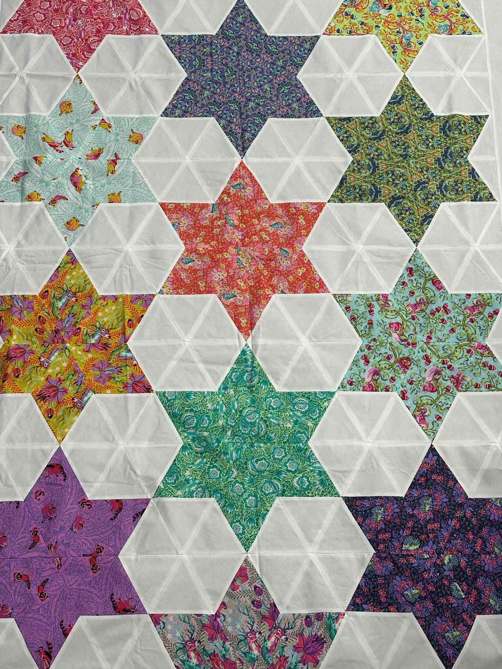 Rhombus Star - Full Size Quilt