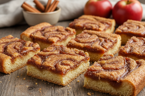 apple butter snickerdoodle bar