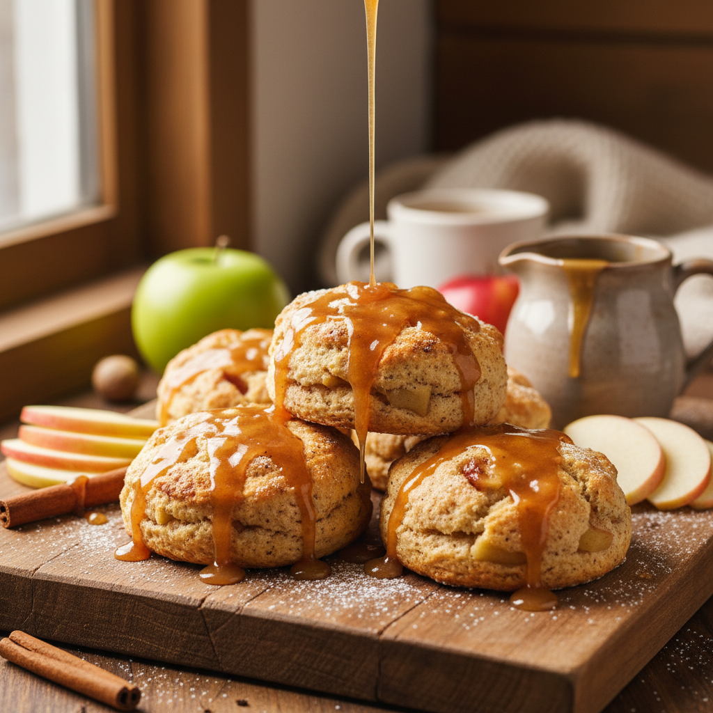 Spiced Apple Scone