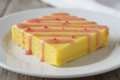 Strawberry Glazed Lemon Bar