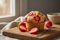 Strawberry Muffin